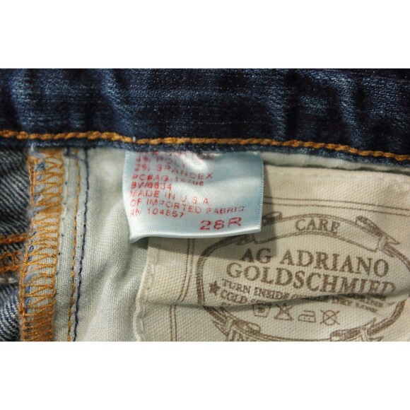 Adriano Goldschmied The Farrah High-Rise Skinny Jeans USA Made Womens Size 28R - Picture 13 of 13